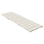 hynde til liggestol 200x70x4 cm stof meleret cremefarvet
