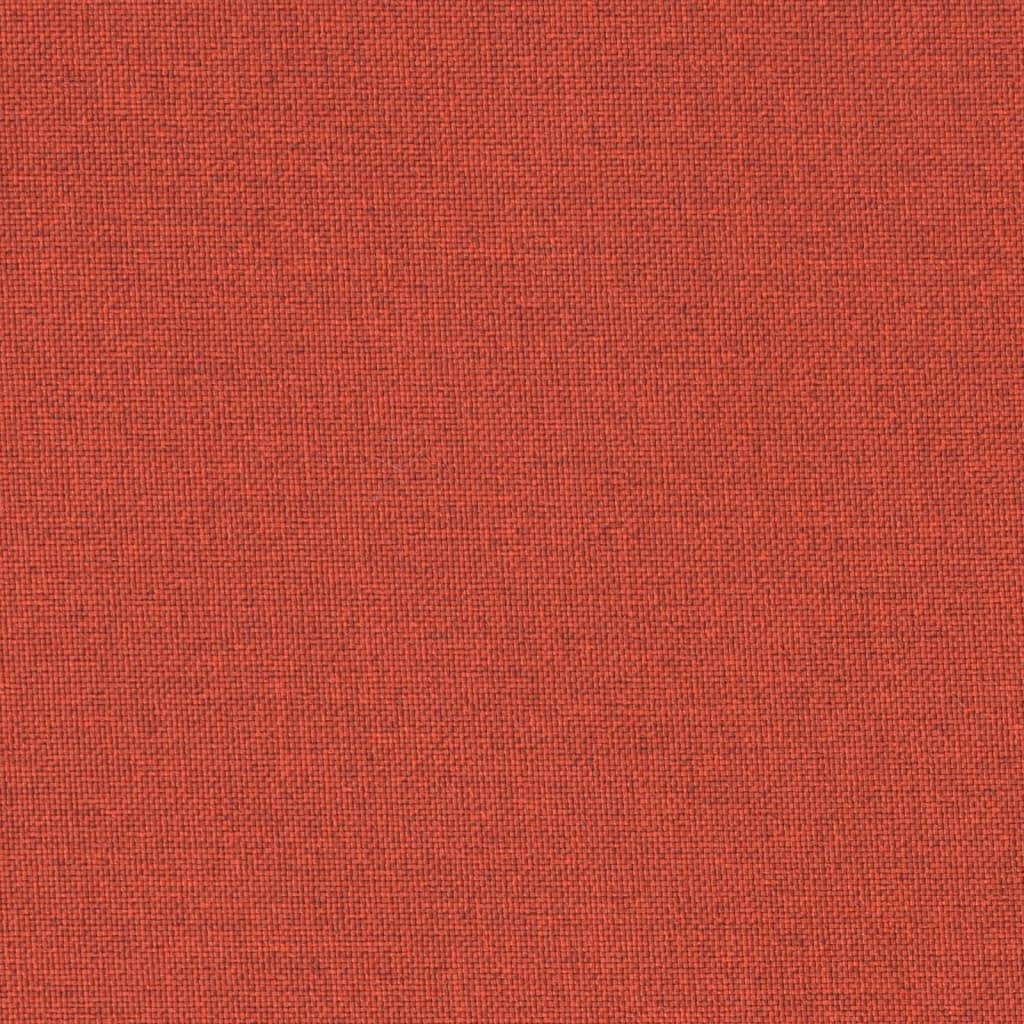hynde til havebænk 100x50x7 cm stof meleret rød