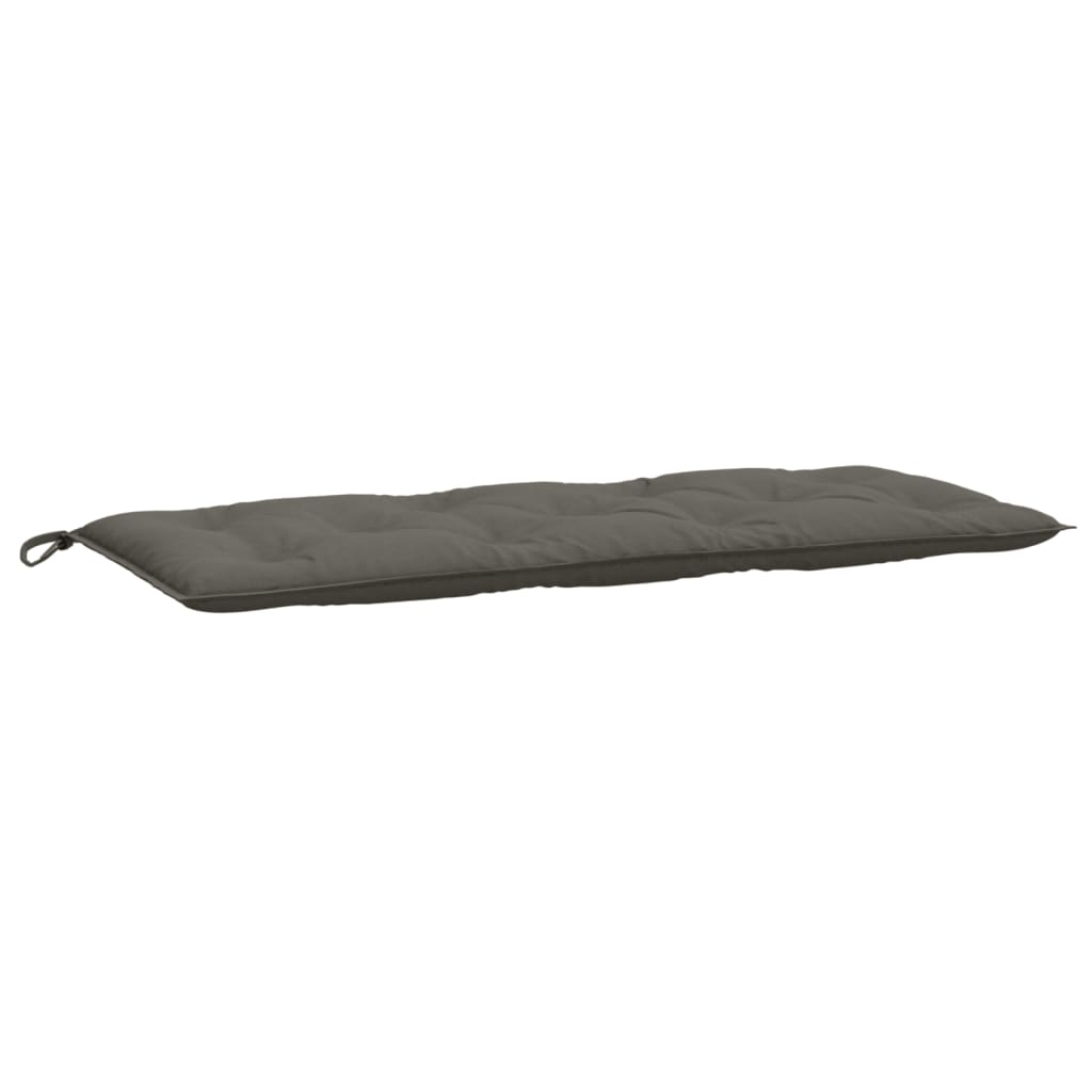 hynde til havebænk 120x50x7 cm stof meleret mørkegrå
