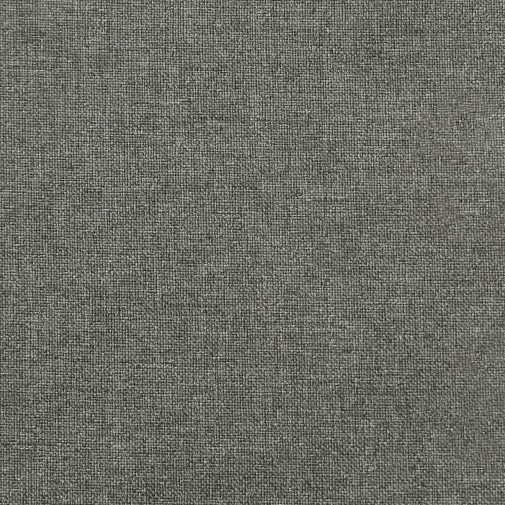 hynde til havebænk 120x50x7 cm stof meleret mørkegrå