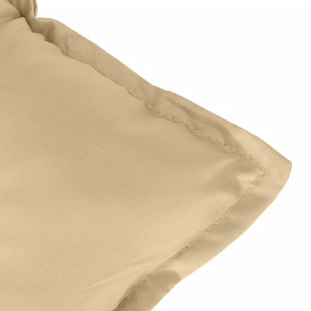 hynde til havebænk 120x50x7 cm stof meleret beige