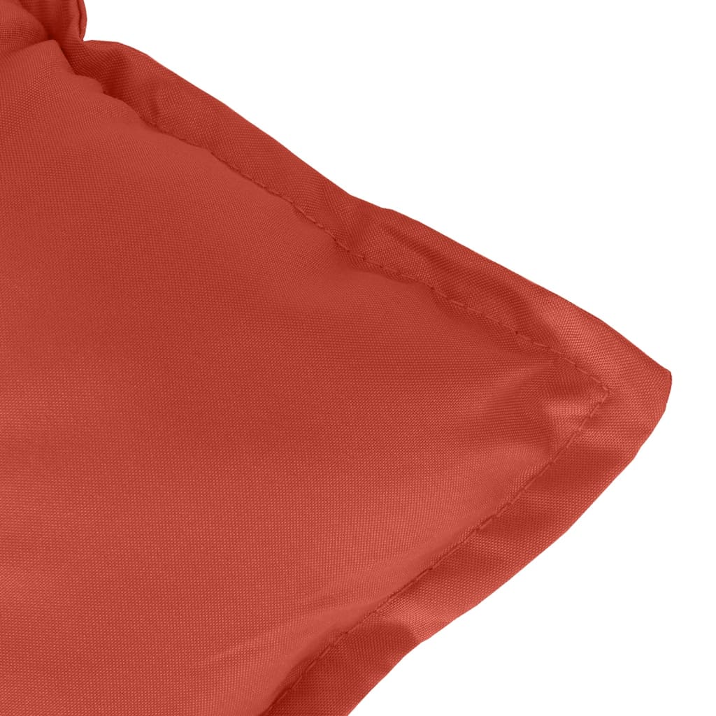 hynde til havebænk 120x50x7 cm stof meleret red