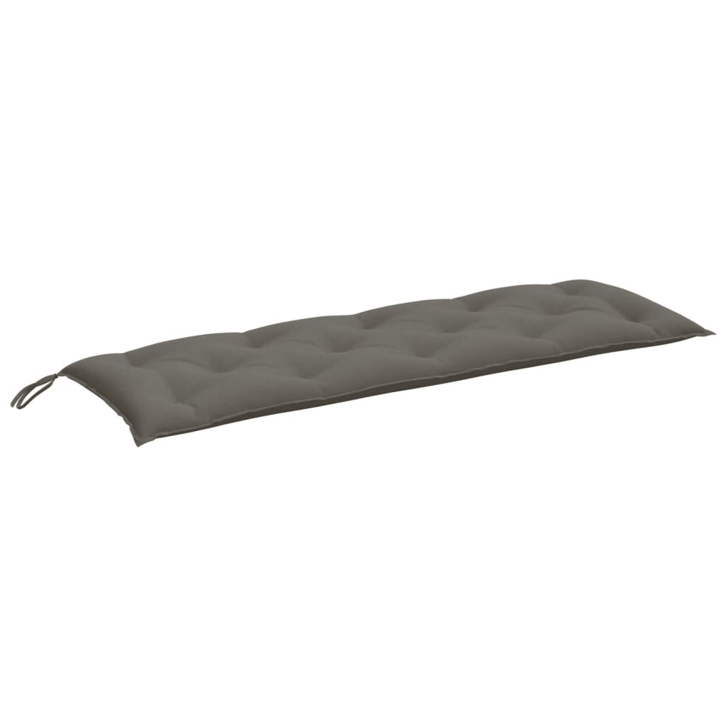 hynde til havebænk 150x50x7 cm stof meleret mørkegrå