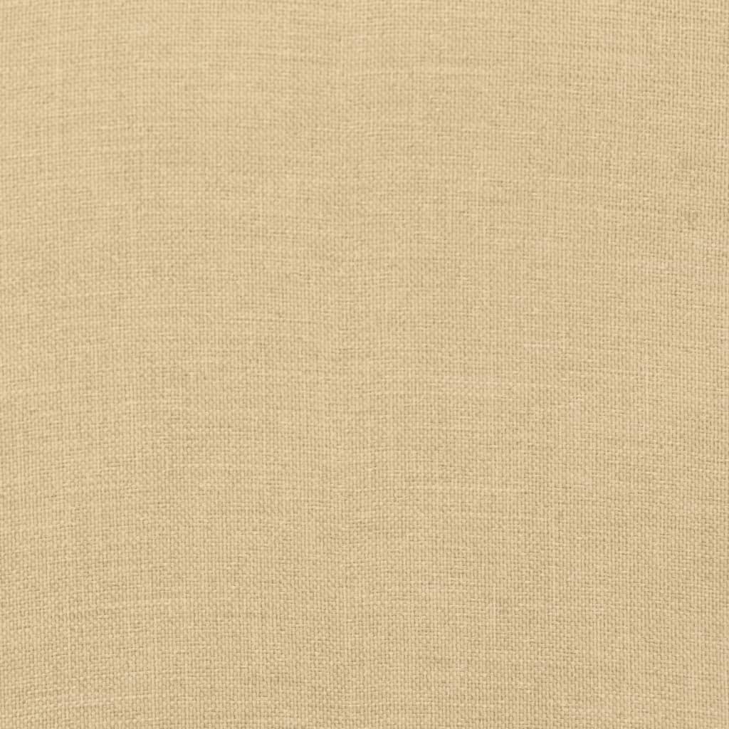 hynde til havebænk 150x50x7 cm stof meleret beige