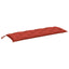 hynde til havebænk 150x50x7 cm stof meleret red
