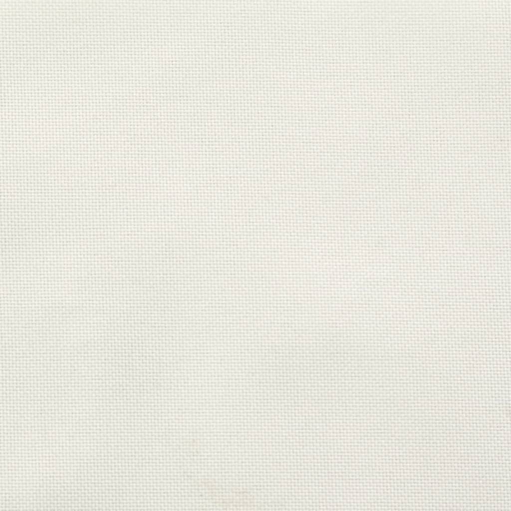 hynde til havebænk 180x50x7 cm stof meleret cremefarvet