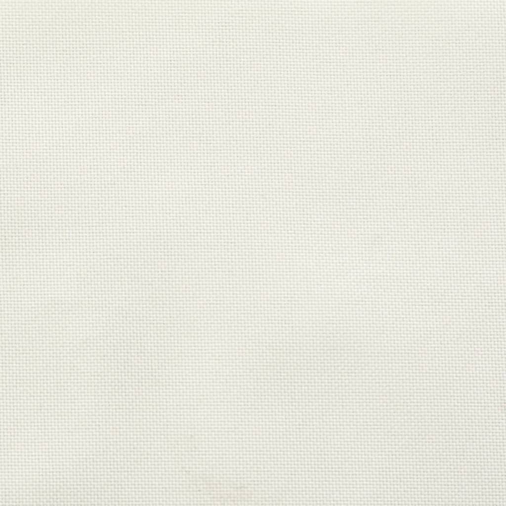 hynder til havebænk 2 stk. 100x50x7 cm stof meleret cremefarvet