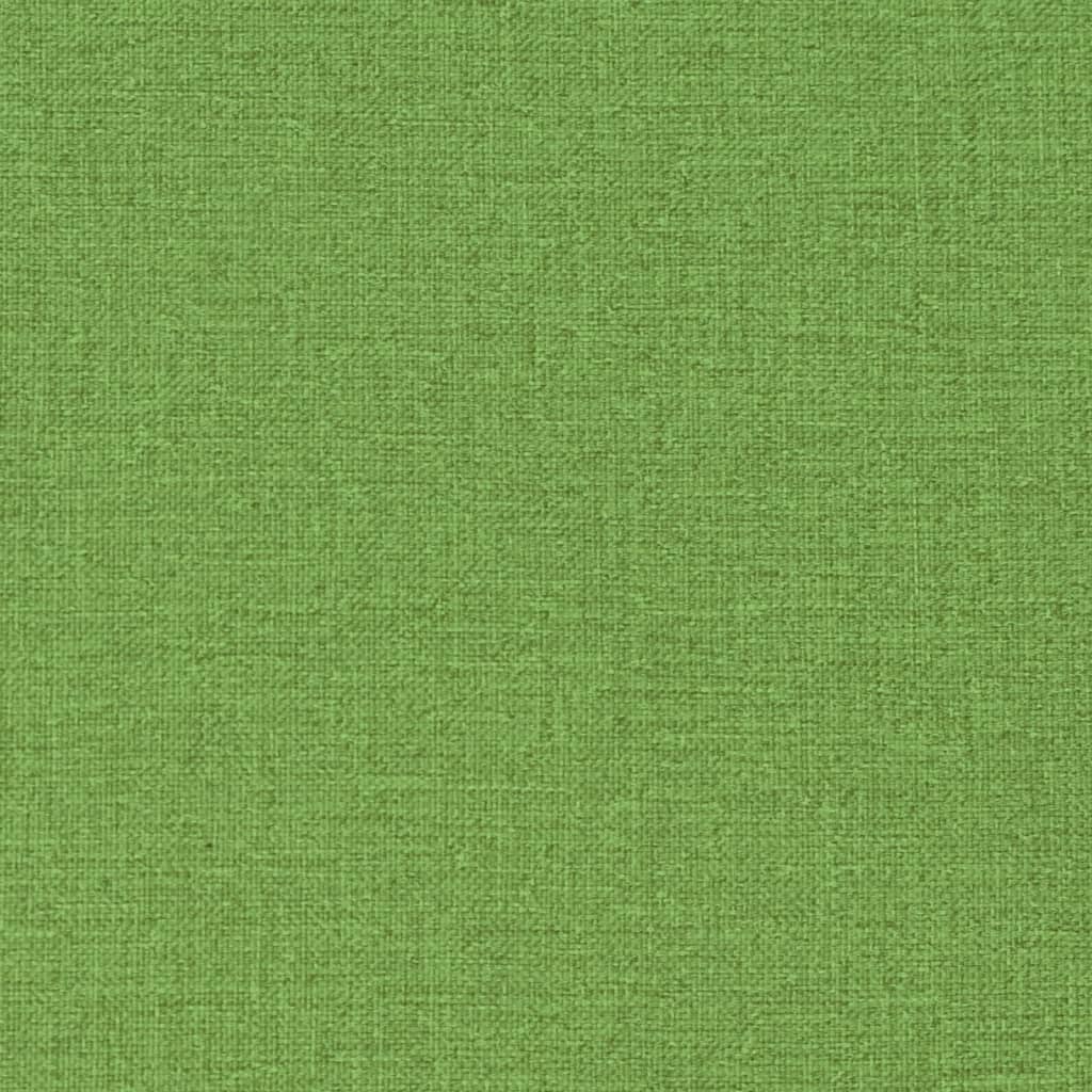 hynder til havebænk 2 stk. 200x50x7 cm stof meleret grøn