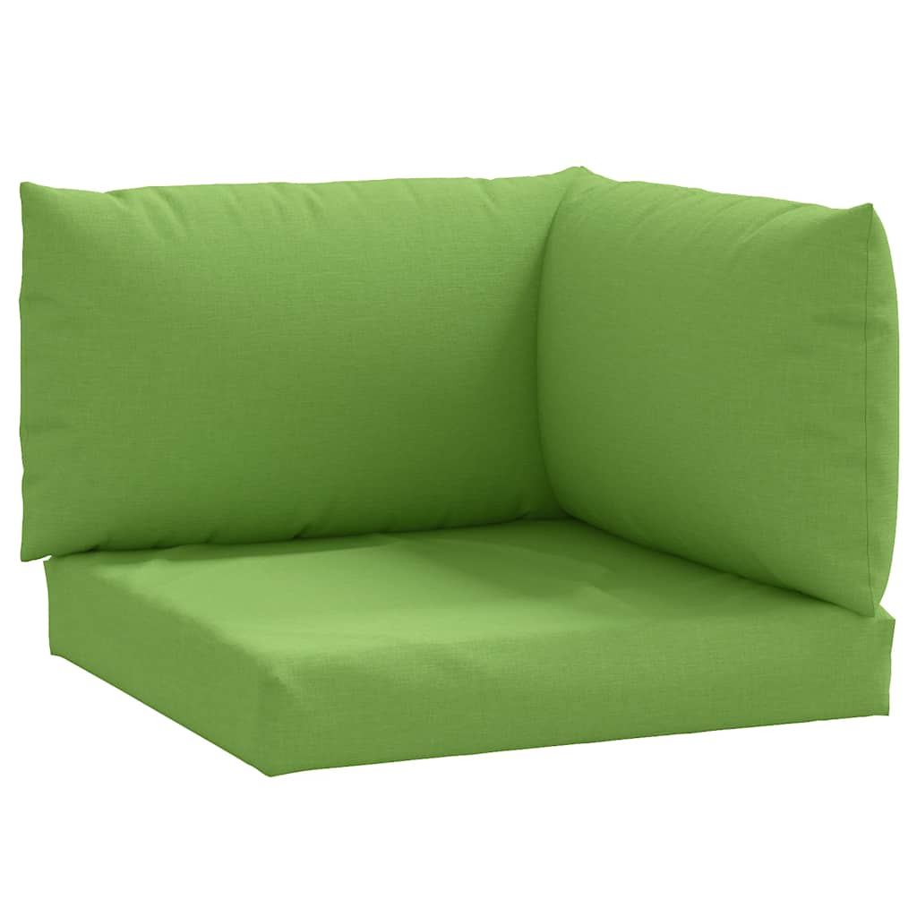 pallehynder 3 stk. stof meleret grøn