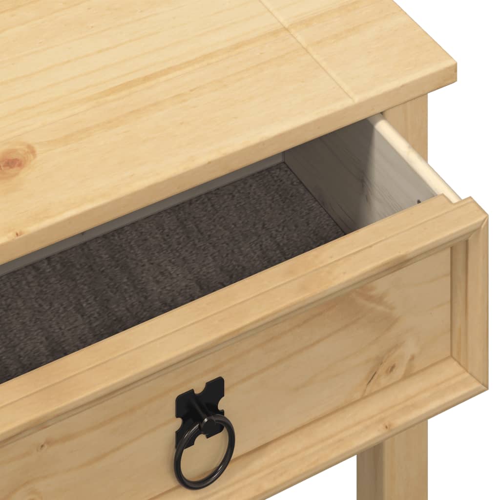 konsolbord Corona 55x35x73 cm massivt fyrretræ