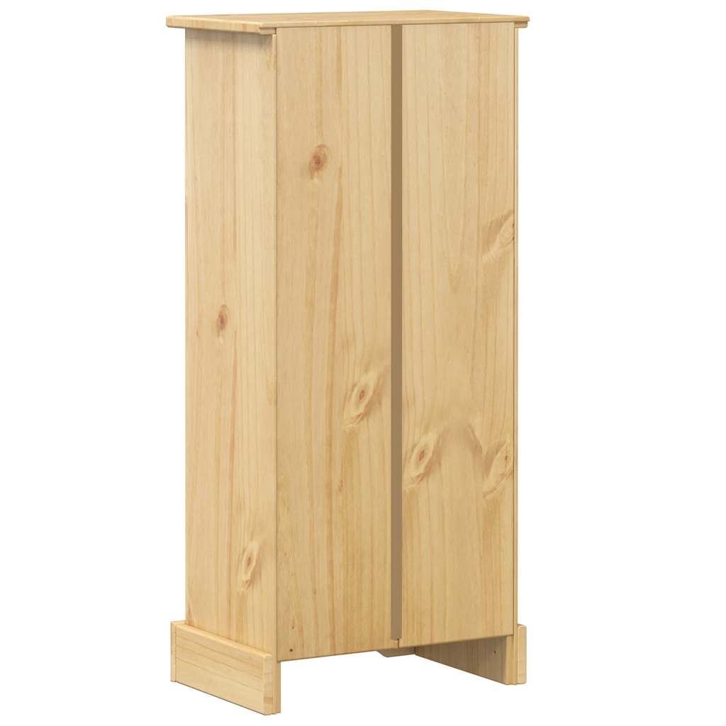 klædeskab Corona 46x29x100 cm massivt fyrretræ