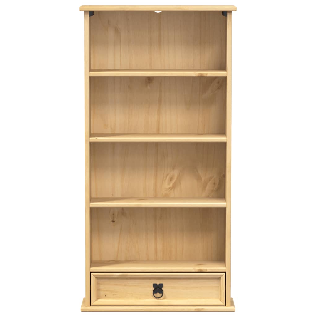 reol Corona 52x17,5x103 cm massivt fyrretræ