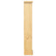 reol Corona 52x17,5x103 cm massivt fyrretræ