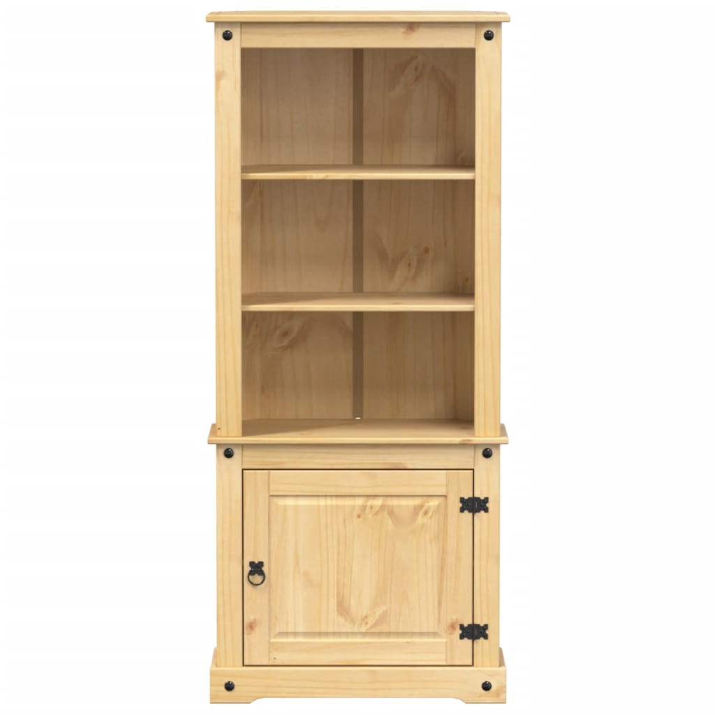 skab Corona 74x38x170 cm massivt fyrretræ