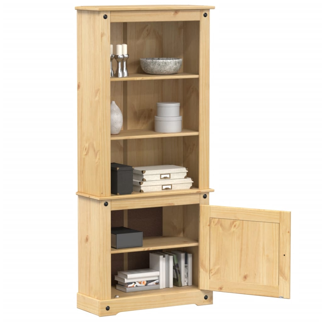 skab Corona 74x38x170 cm massivt fyrretræ