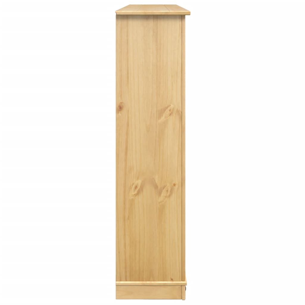 skoskab Corona 99x32x124,5 cm massivt fyrretræ