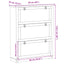 skoskab Corona 99x32x124,5 cm massivt fyrretræ