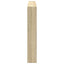 sengegavl med opbevaring og LED-lys 160x17x102 cm sonoma-eg