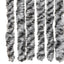 flueforhæng 100x200 cm chenille grå + sort og hvid