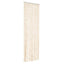 flueforhæng 56x200 cm chenille beige og hvid