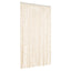 flueforhæng 100x220 cm chenille beige og hvid