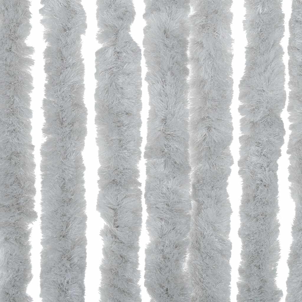flueforhæng 56x185 cm chenille grå