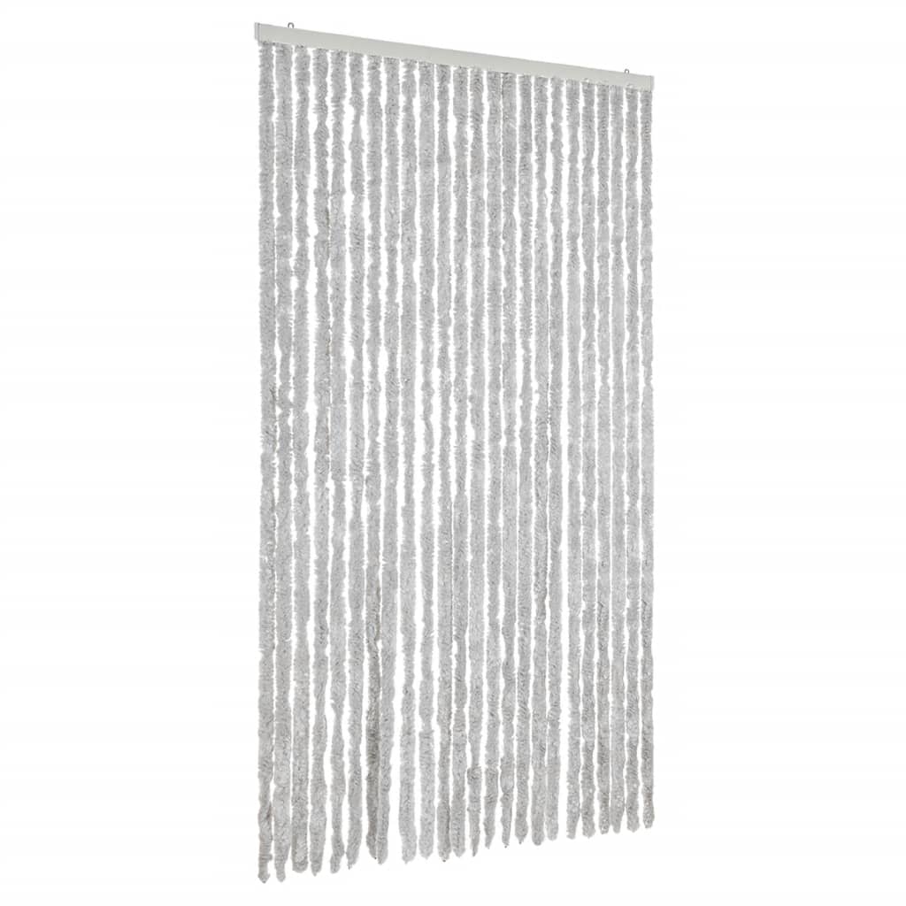flueforhæng 100x230 cm chenille grå