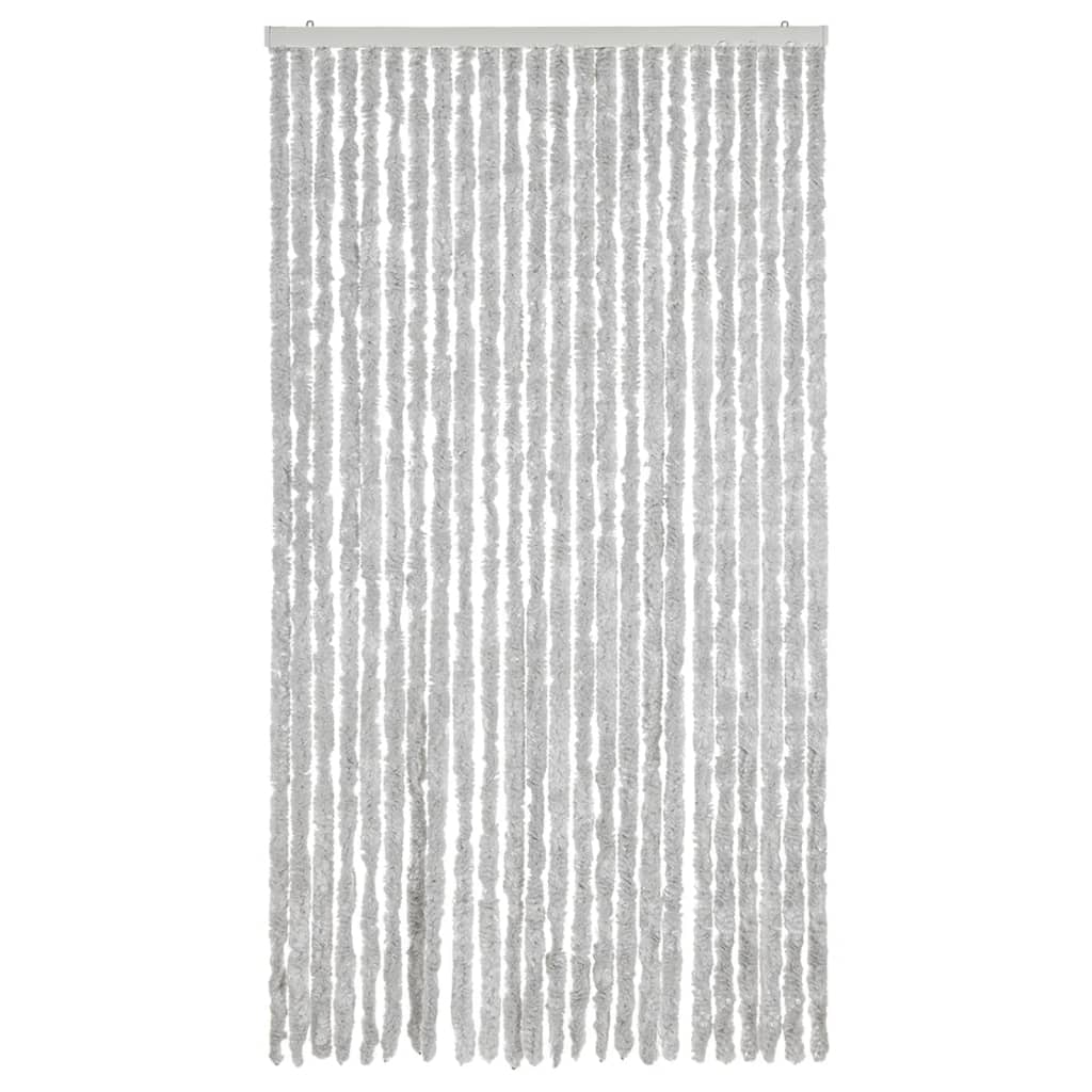 flueforhæng 100x230 cm chenille grå