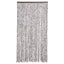 flueforhæng 100x230 cm chenille brun og beige
