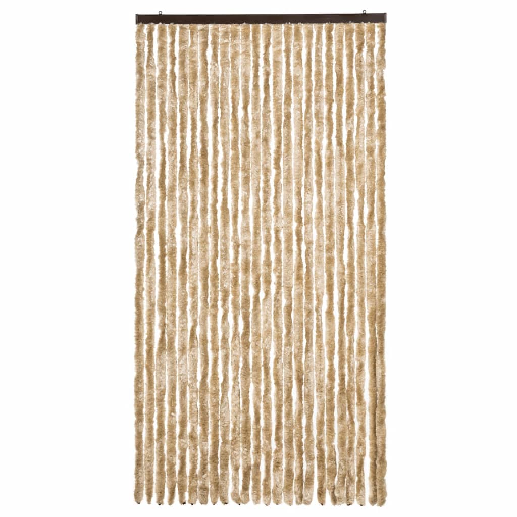 flueforhæng 100x200 cm chenille beige