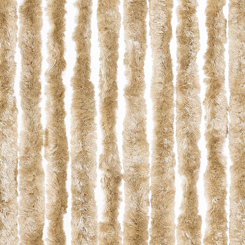 flueforhæng 100x200 cm chenille beige