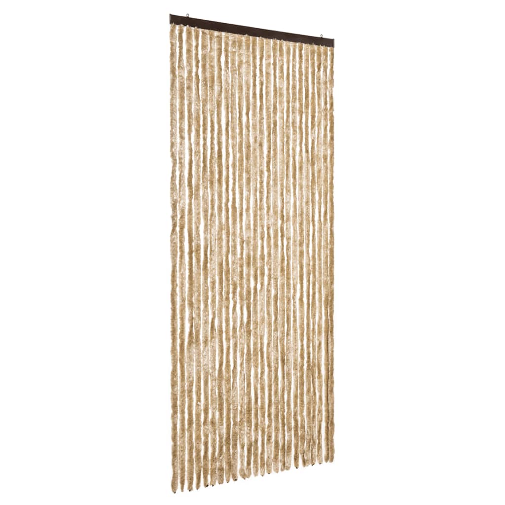 flueforhæng 100x230 cm chenille beige