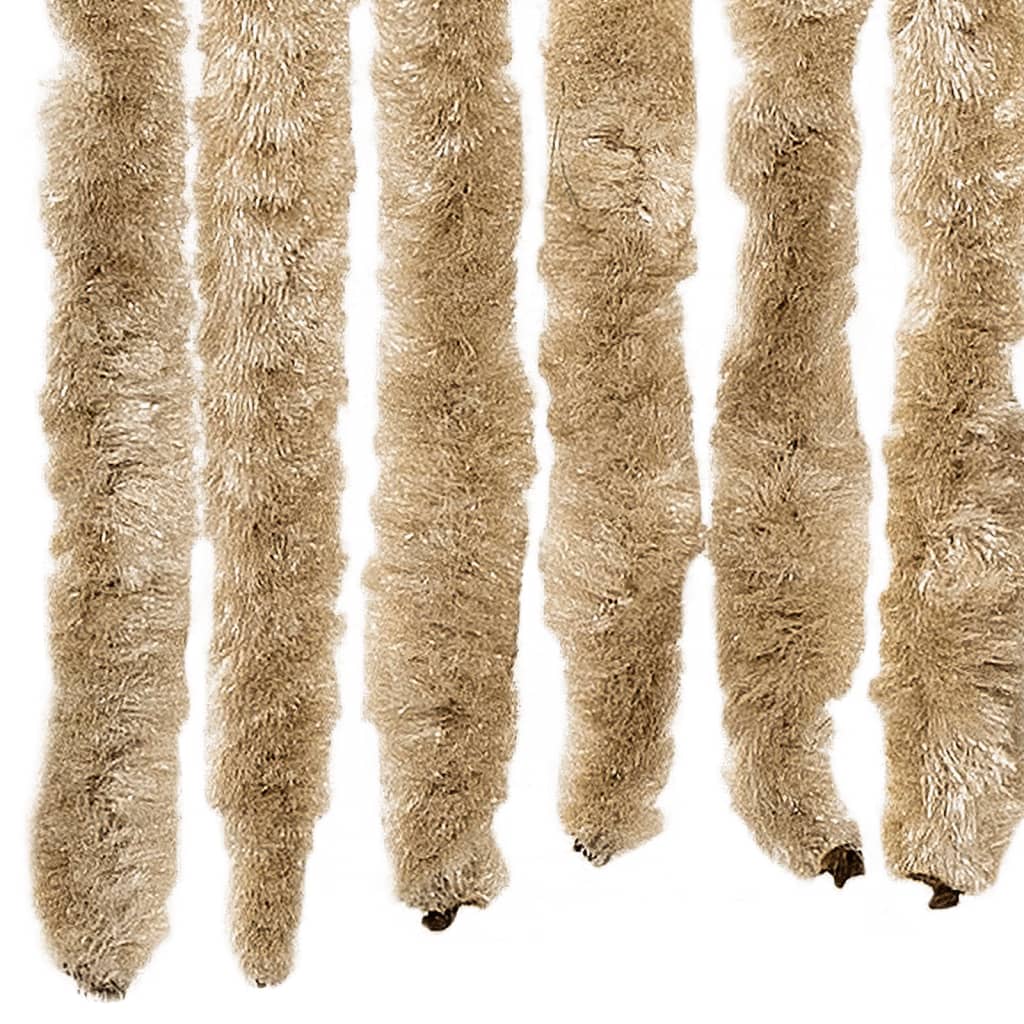flueforhæng 100x230 cm chenille beige