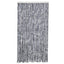 flueforhæng 100x200 cm chenille sølvfarvet