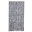 flueforhæng 100x230 cm chenille sølvfarvet