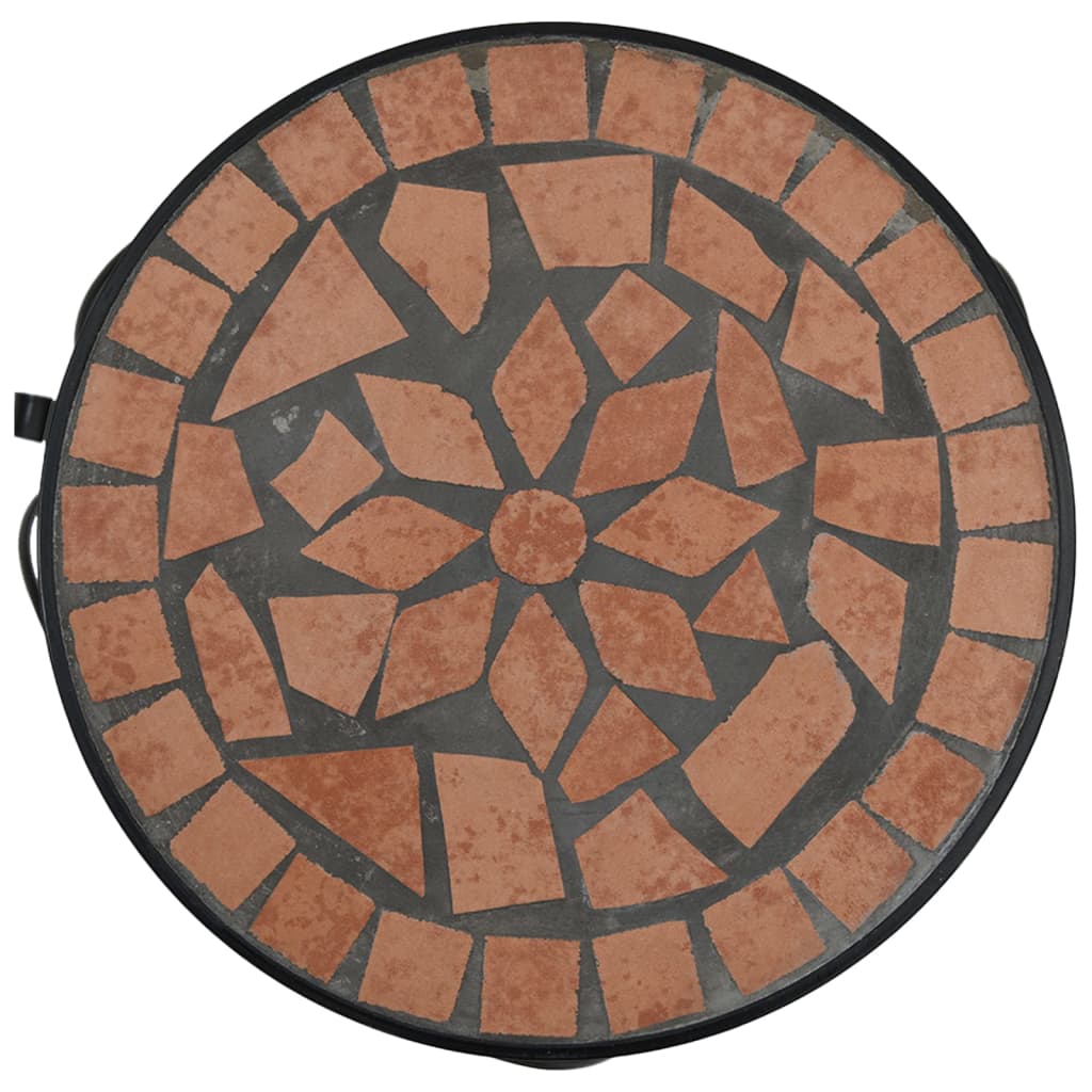 plantestativer 3 stk. keramik terracottafarvet