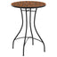 bistrobord med mosaikdesign Ø50x70 cm keramisk terrakottafarvet