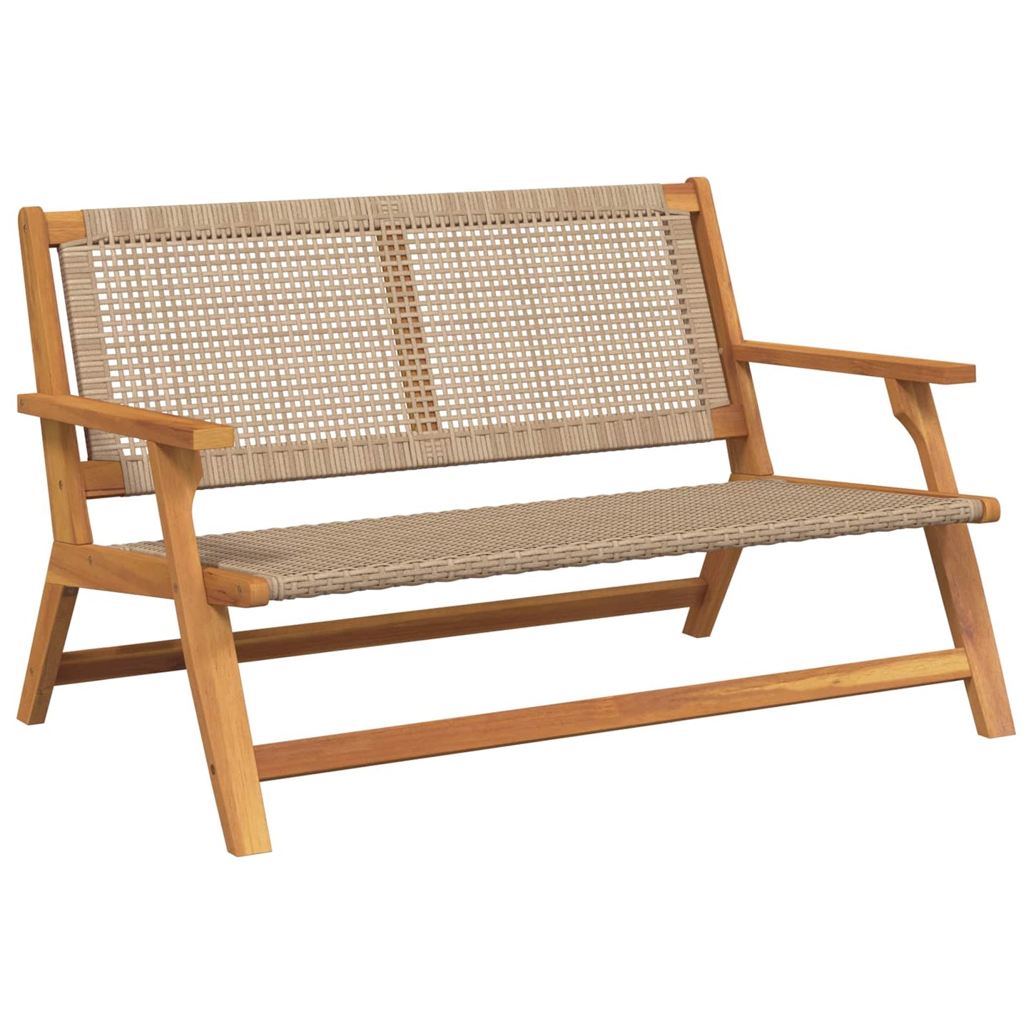 Havemøbler Beige 122 x 78 x 73 cm Massivt Akacietræ