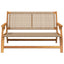 Havemøbler Beige 122 x 78 x 73 cm Massivt Akacietræ