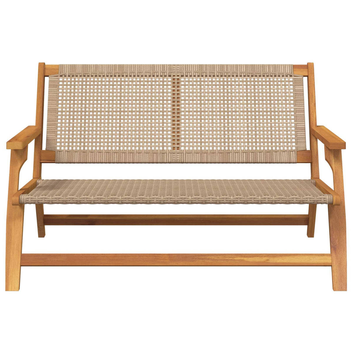 Havemøbler Beige 122 x 78 x 73 cm Massivt Akacietræ
