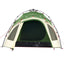 3-personers campingtelt kuppel quick-release grøn