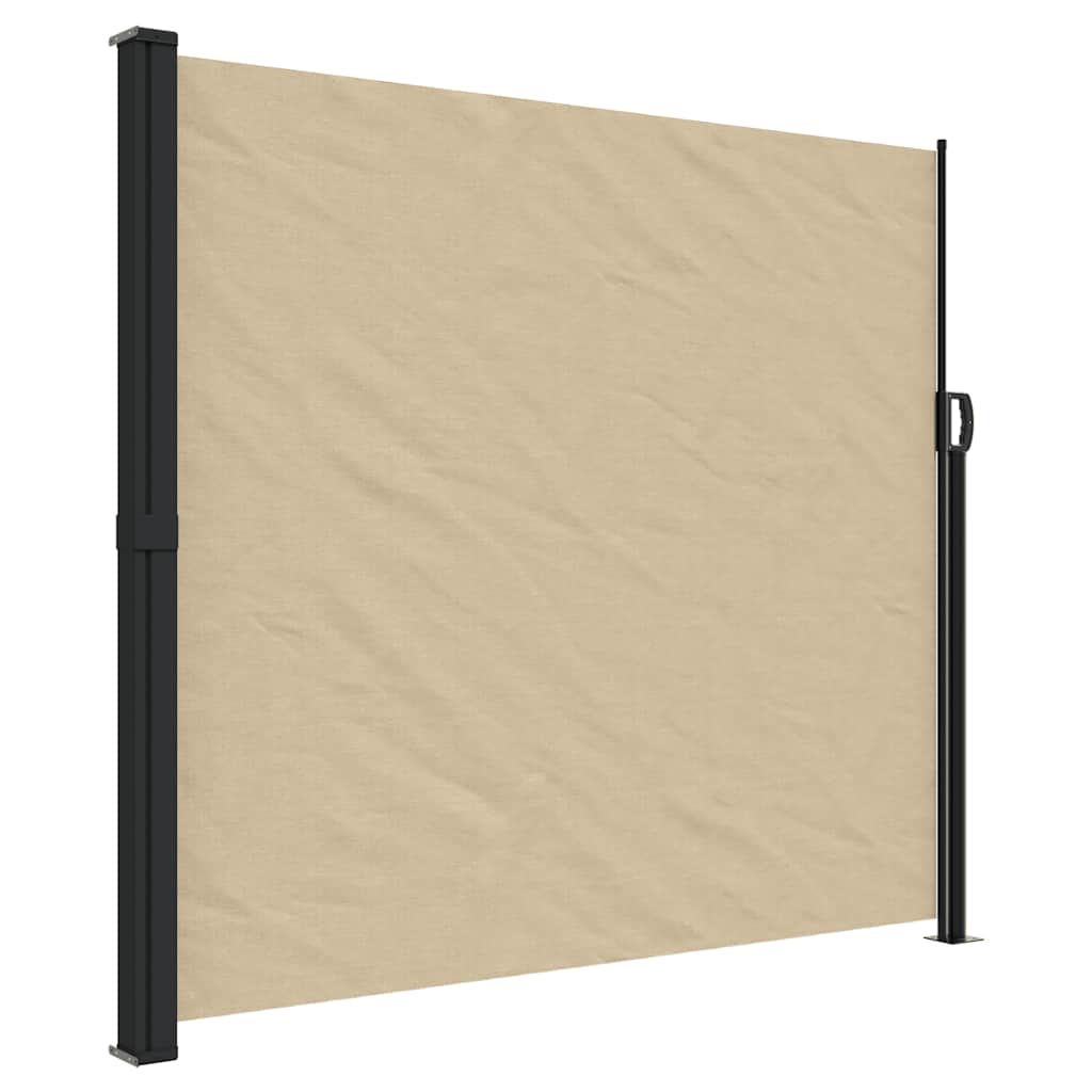 sammenrullelig sidemarkise 180x300 cm beige
