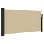 sammenrullelig sidemarkise 100x500 cm beige