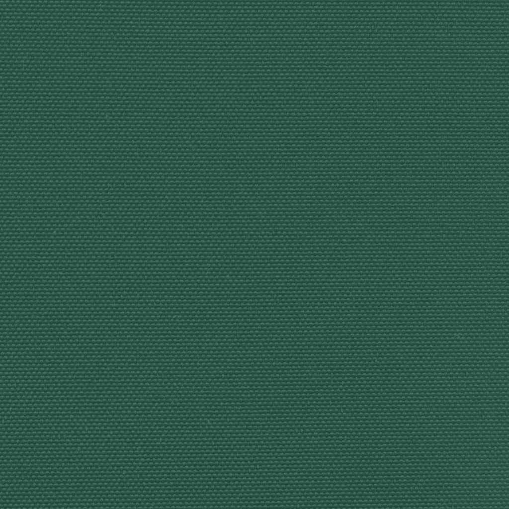 sammenrullelig sidemarkise 140x500 cm mørkegrøn