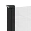 sammenrullelig sidemarkise 200x500 cm hvid