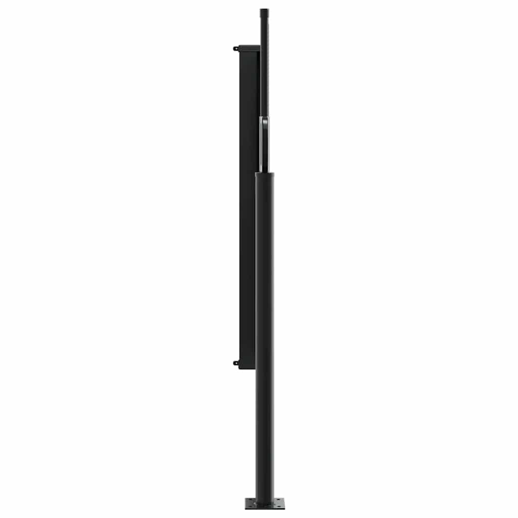 sammenrullelig sidemarkise 120 x 600 cm blå