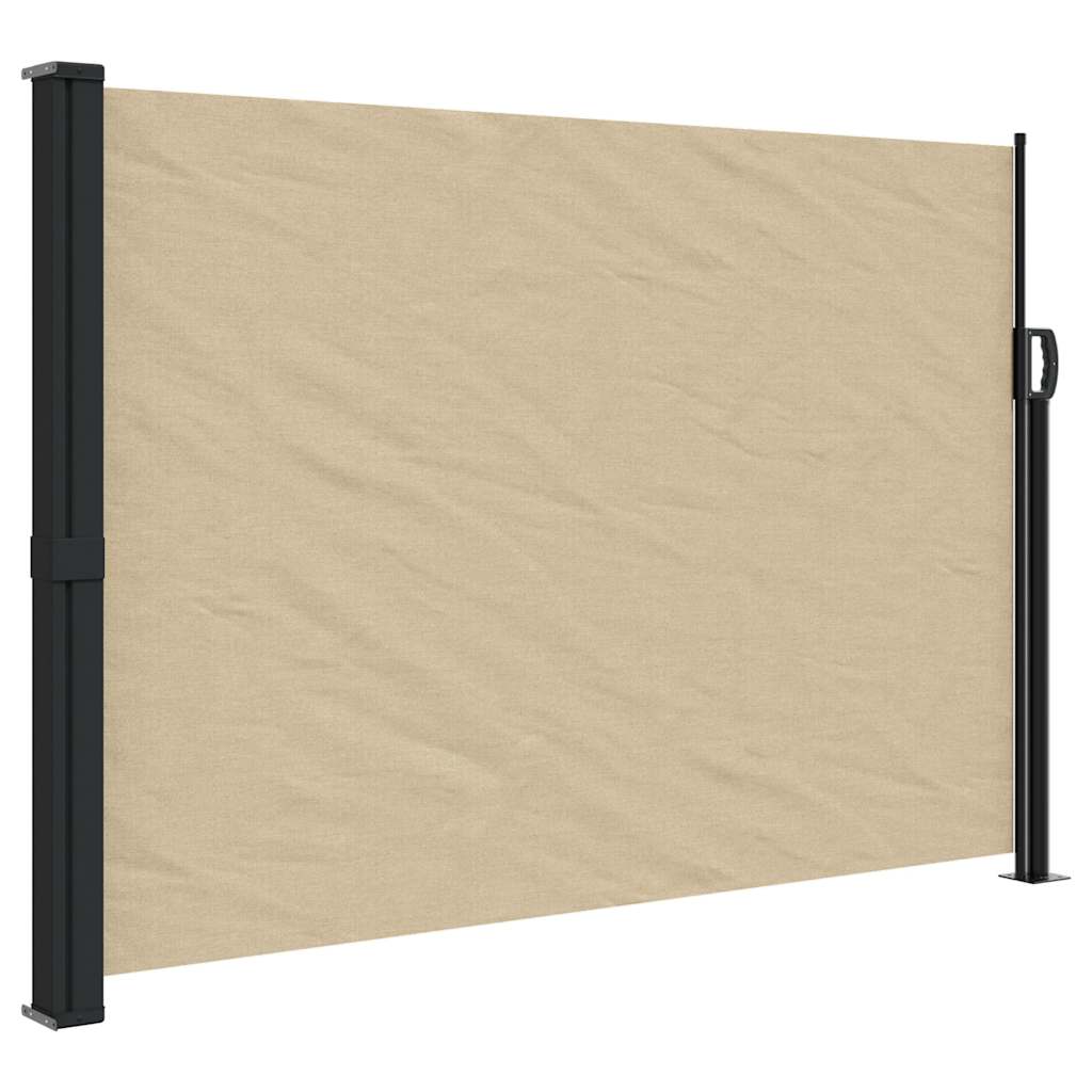 sammenrullelig sidemarkise 140x600 cm beige