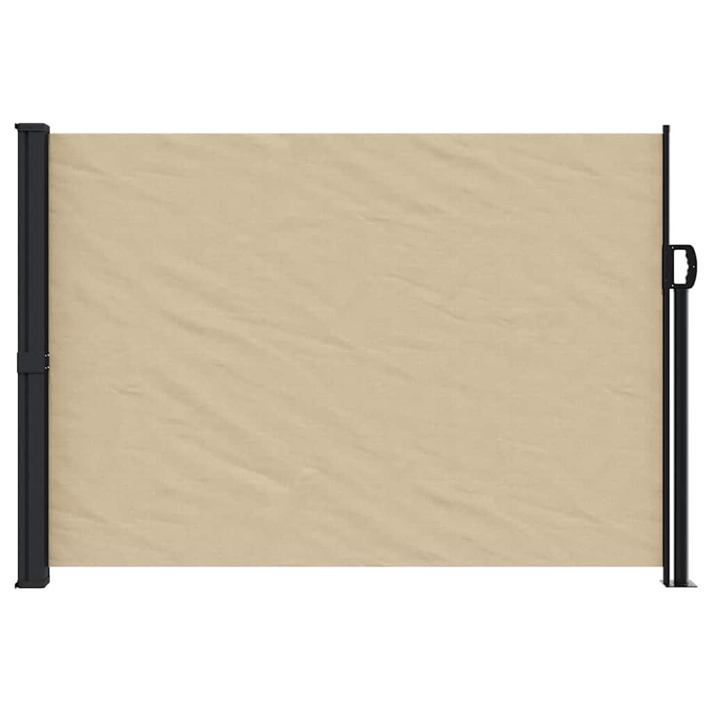 sammenrullelig sidemarkise 140x600 cm beige