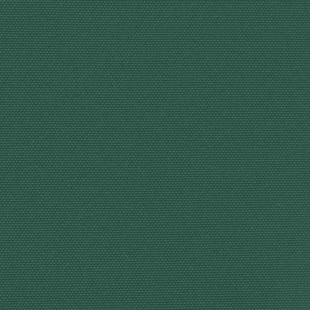 sammenrullelig sidemarkise 140x600 cm mørkegrøn