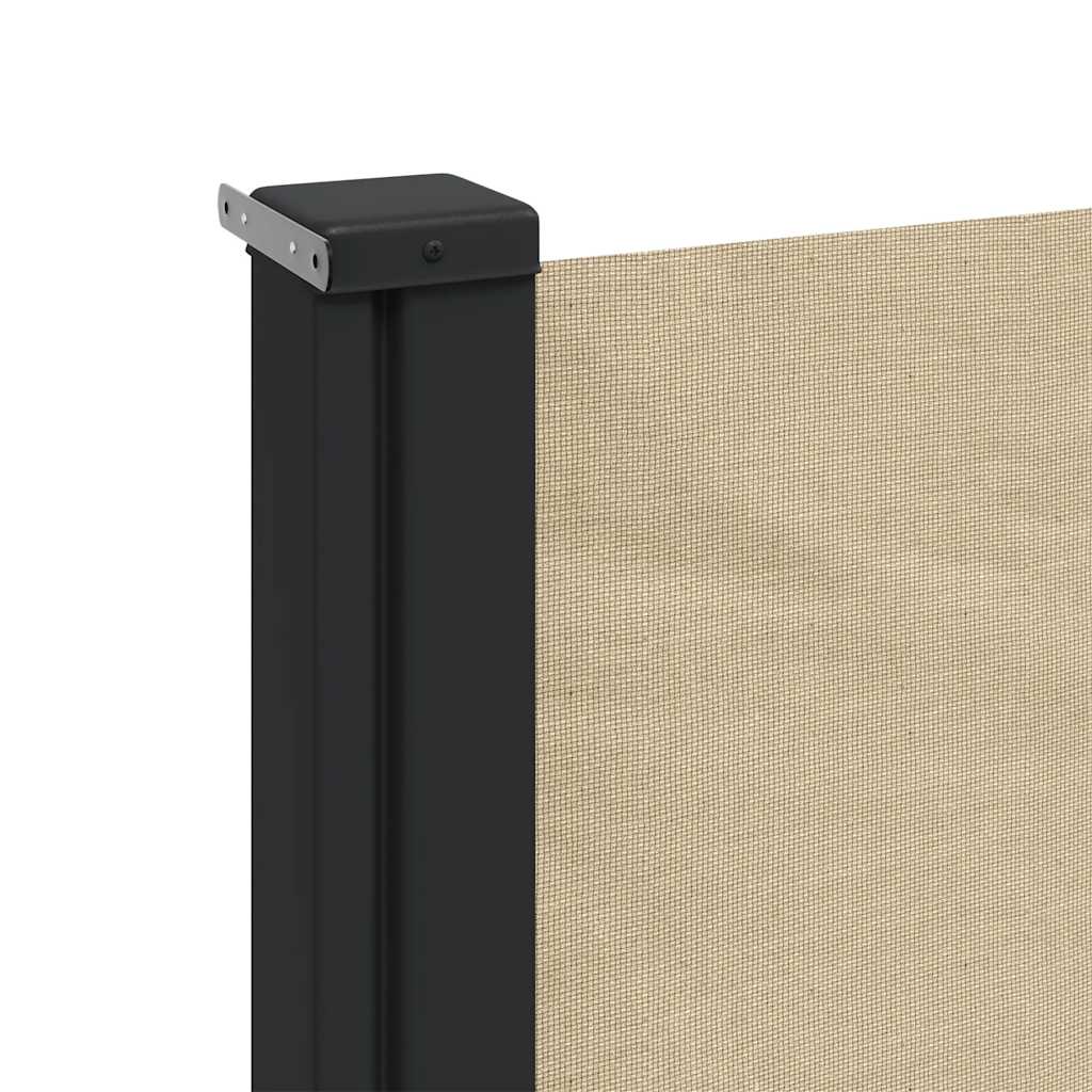 sammenrullelig sidemarkise 200x600 cm beige